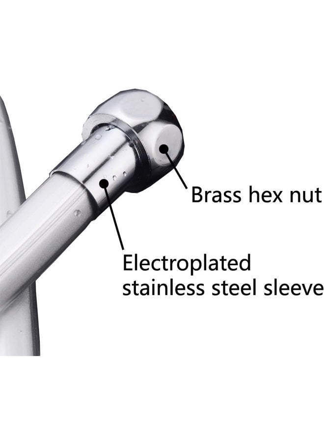 Biella Pvc Handheld Shower Head Hose 360Ã‚Â° Twist Free Rotation With Heat Resistance  - Image 4