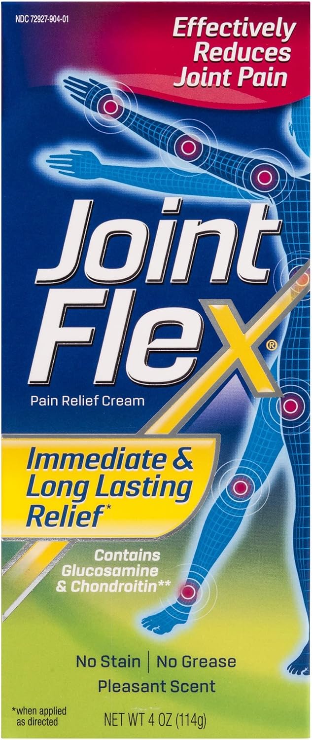 JointFlex كريم JointFlex لتخفيف الألم 4 أونصات (عبوة من 6)