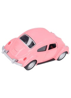Dilwe 1:36 Diecast Metal Car 3 Colors Model Vintage Pull Back Car Toy Vehicle Collection For Kids (Dark Pink)  - Image 4