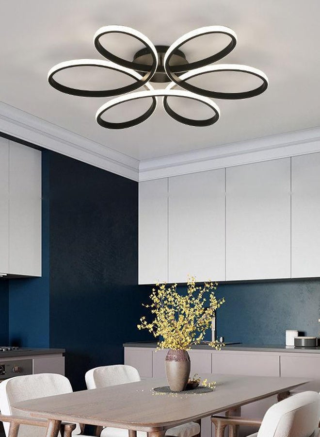 Modern creative and unique bedroom with flower nordic design living room ultra-bright-shaped decoration Bedroom living room corridor fashionable ceiling lamp - Image 4