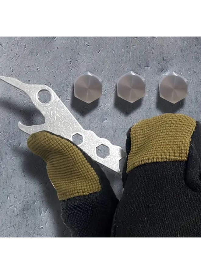 2 Pcs Lizard Shaped EDC Pocket Pry Bar Multi Tool - Image 2