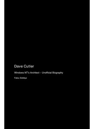 Dave Cutler: Windows NT's Architect - Unofficial Biography - pzsku/ZF51C775B0A90D774B1BAZ/45/1747996924/d2699297-a95f-4653-8b18-7be8b92557ad
