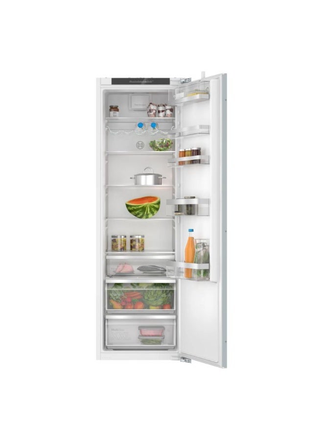 BOSCH Series 6, 310L, Built-in Larder Fridge, VitaFresh XXL & VarioInverter, Keep Food Fresher Longer 100 W KIR81AFD0M white - Image 1