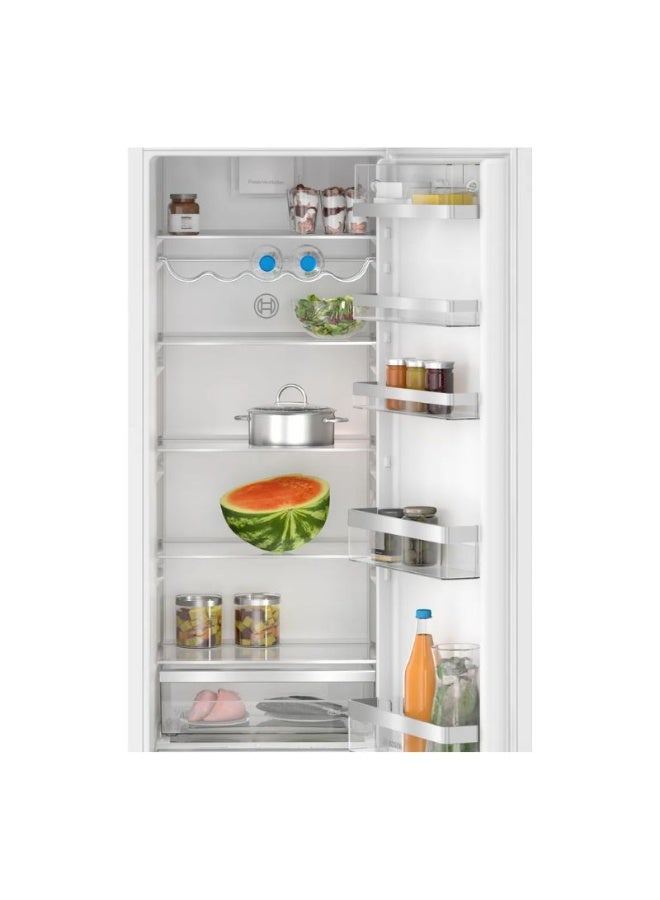 BOSCH Series 6, 310L, Built-in Larder Fridge, VitaFresh XXL & VarioInverter, Keep Food Fresher Longer 100 W KIR81AFD0M white - Image 3