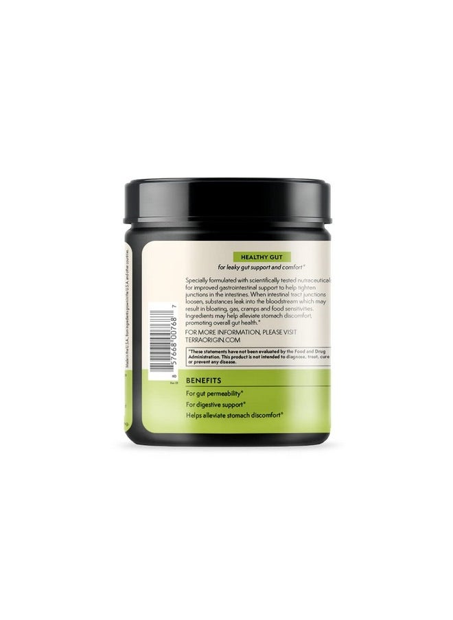 Terra Origin - Healthy Gut Green Apple ; 30Servings With Lglutamine Zinc Glucosamine Slippery Elm Bark Marshmallow Root And More! - Image 1