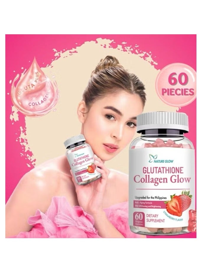 Collagen Glow Anti-Aging Skin Whitening Vitamins Strawberry Flavor - pzsku/ZF51CA2D296B5EB8AA41AZ/45/_/1725376905/8685d28b-2e8d-4f67-8fdc-b1d41849fa8d