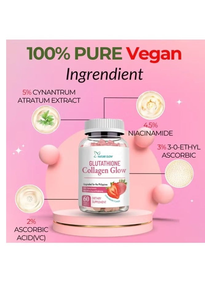 Collagen Glow Anti-Aging Skin Whitening Vitamins Strawberry Flavor - pzsku/ZF51CA2D296B5EB8AA41AZ/45/_/1725376930/53432915-cc1d-4646-9187-0f9d22bbd7fc