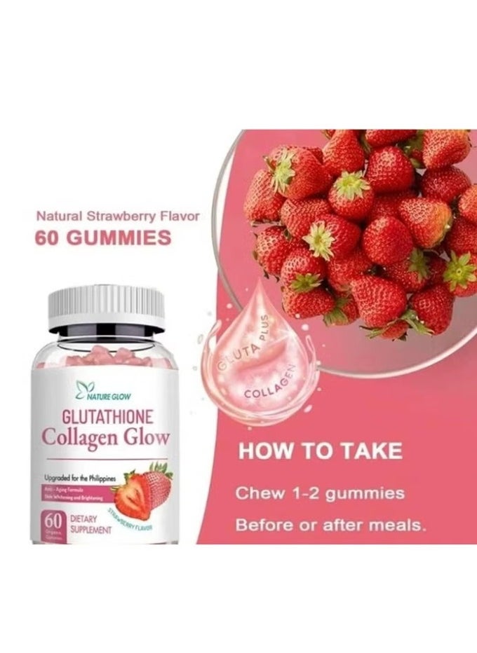 Collagen Glow Anti-Aging Skin Whitening Vitamins Strawberry Flavor - pzsku/ZF51CA2D296B5EB8AA41AZ/45/_/1725376951/a7111fb1-6d27-44cb-b756-59f678f58eb3