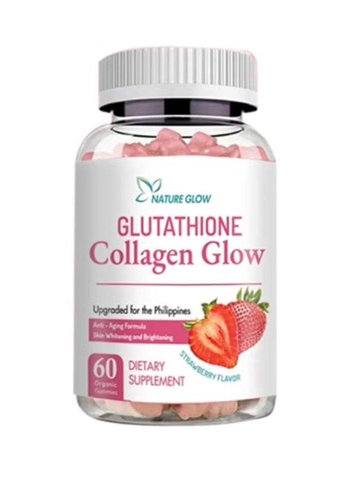 Collagen Glow Anti-Aging Skin Whitening Vitamins Strawberry Flavor - pzsku/ZF51CA2D296B5EB8AA41AZ/45/_/1727859375/3af599fa-fd15-49cc-817f-de46d6c5c19a