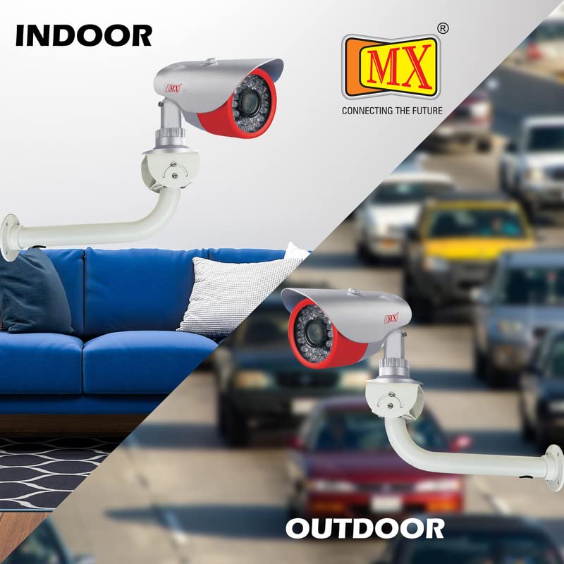 MX Long CCTV Security Camera Mount Bracket, Adjustable Universal Camera Wall Mounting Bracket - Image 3