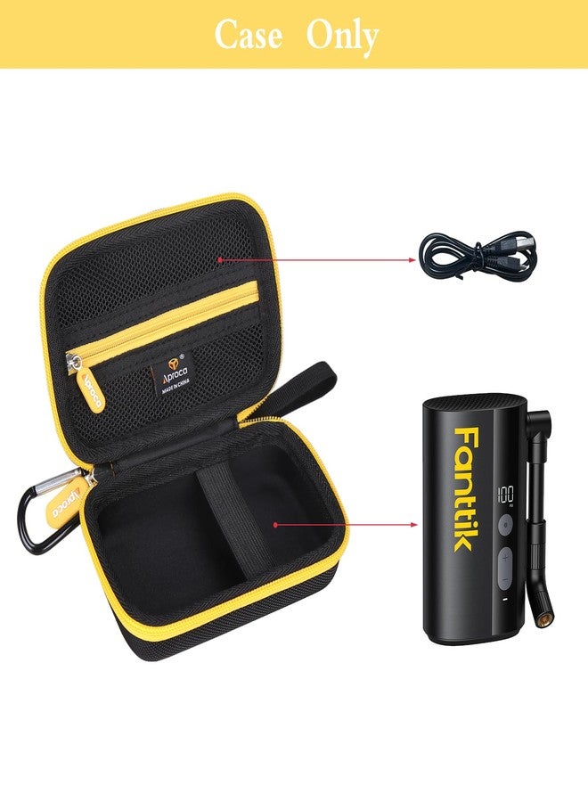 Aproca Case Compatible with Fanttik X9 Ace Mini Bike Pump, Portable Storage Bag for Accessories (Case Only) - Image 2