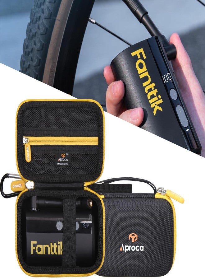 Aproca Case Compatible with Fanttik X9 Ace Mini Bike Pump, Portable Storage Bag for Accessories (Case Only) - Image 5