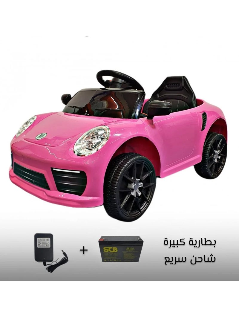 MULHEM Exciting Porsche Electric Kids Car: Ages 2-5, Remote Control, Vibrating Feature, Fast Charger Included - Image 2