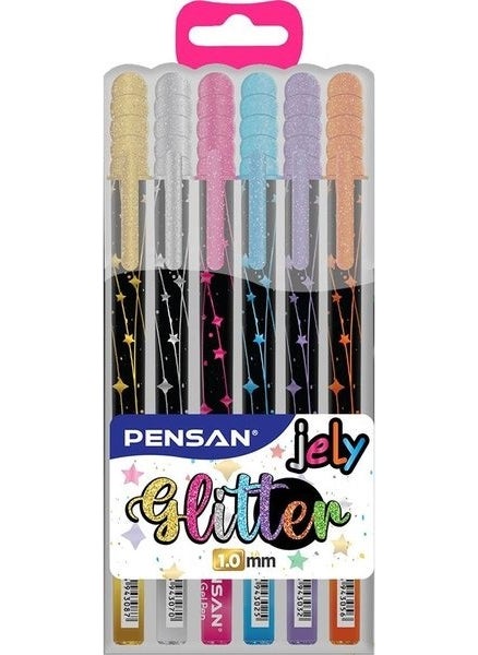 2800 Krş 6-Piece Jely Glitter Glitter Gel Pen PE02800JK6 - pzsku/ZF51D16094E05A6B46F6AZ/45/_/1725725489/ea906310-d00d-421c-9ff1-95643aa437eb