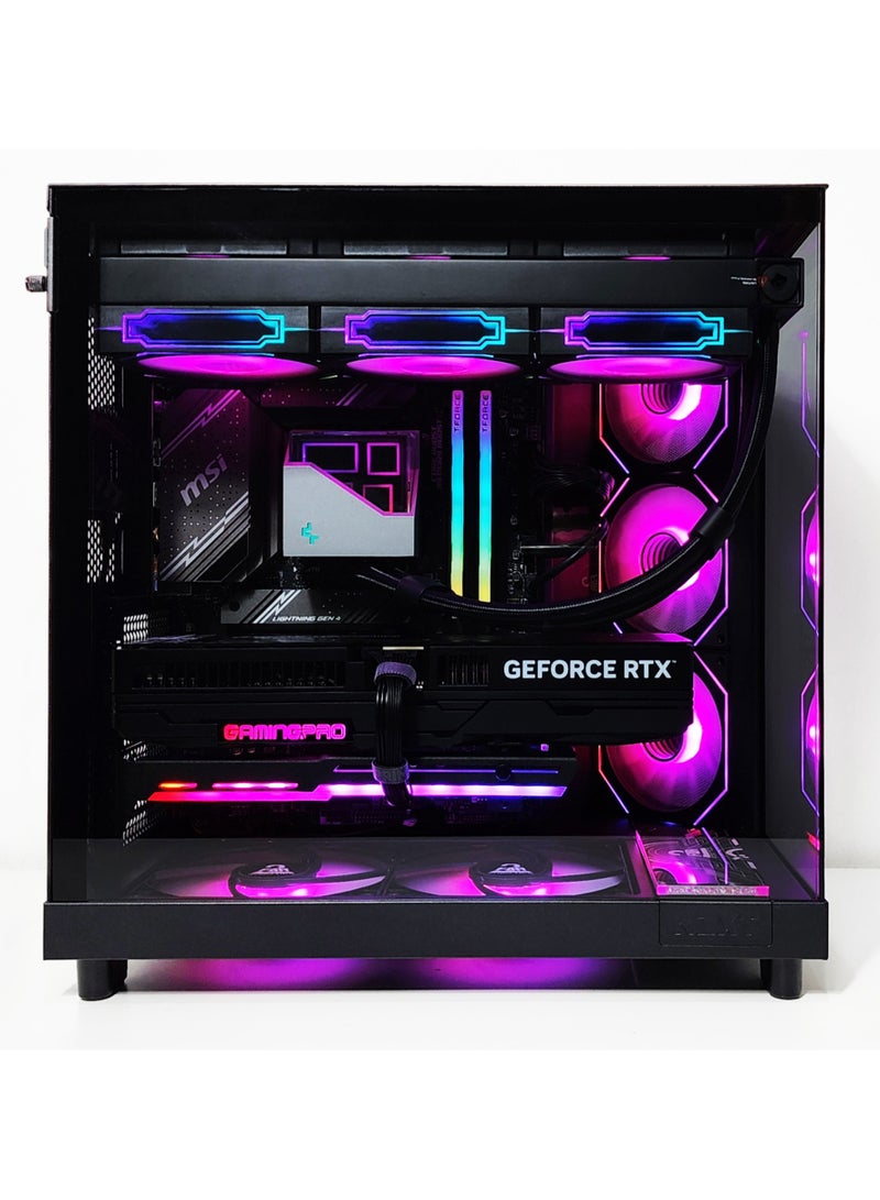 2 FAR ROBOTICS T-300 - AMD Ryzen 7 9800X3D | RTX 5080 | 32GB DDR5 | 2TB NVME M.2 SSD | Windows 11 pro | 1 Year Warranty | WIFI | BLUETOOTH | Liquid Cooled Gaming PC [T-399 V4] Black - Image 1
