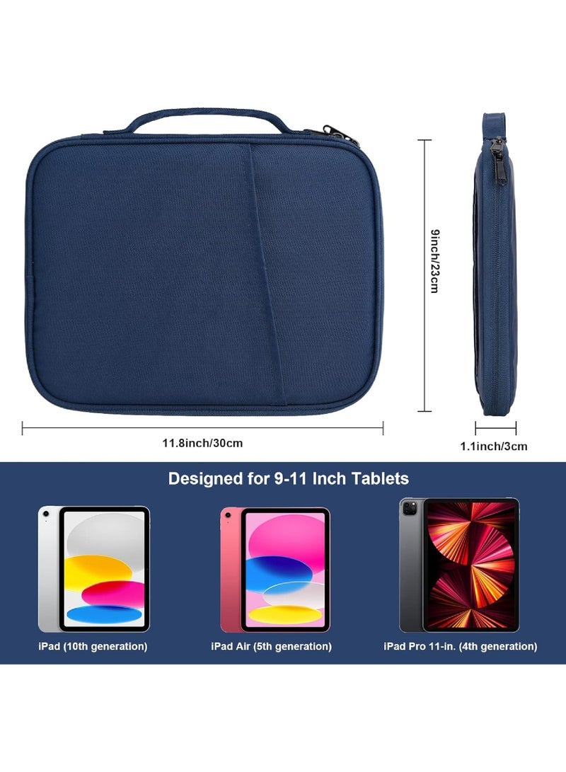 Captaintech Sleeve Case for 10.9 inch New iPad 2022 | 11 inch iPad Pro | 10.2 inch iPad | 10.9 inch iPad Air 5 4 | 10.5 iPad Pro | iPad Air 3 2 | 9.7 iPad | Galaxy Tab A8 10.5 Protective Bag  - Image 2