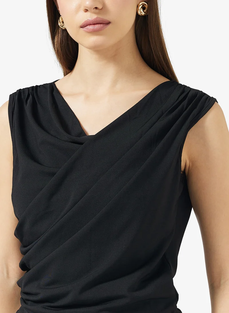 ELLA Off Shoulder Ruched Top