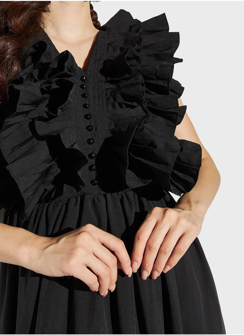 2Xtremz Ruffle Detail Dress