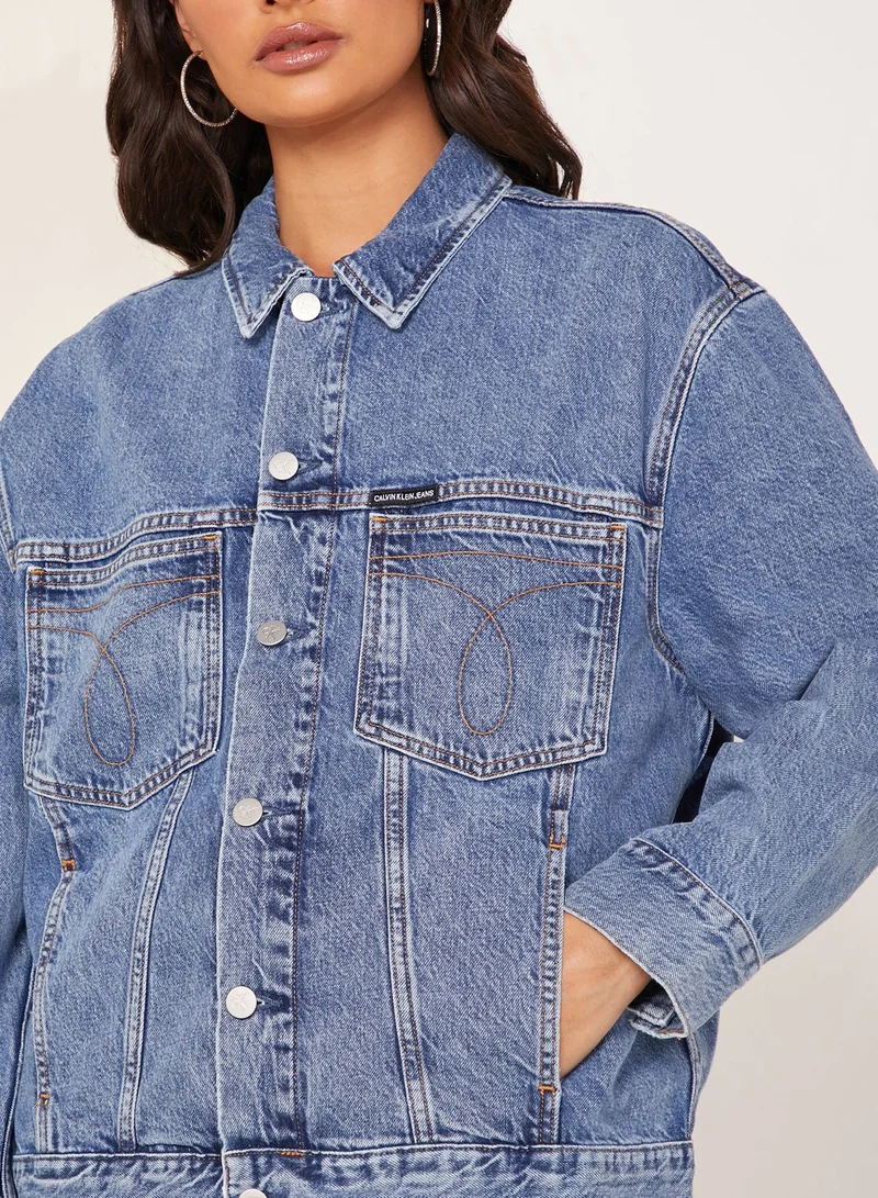 Calvin Klein Jeans Oversized Iconic Denim Jacket