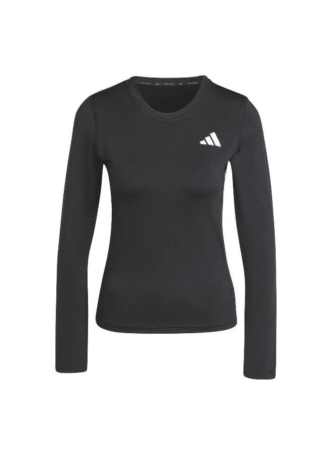 Adidas Workout Essentials 3-Stripes Long Women T-Shirt