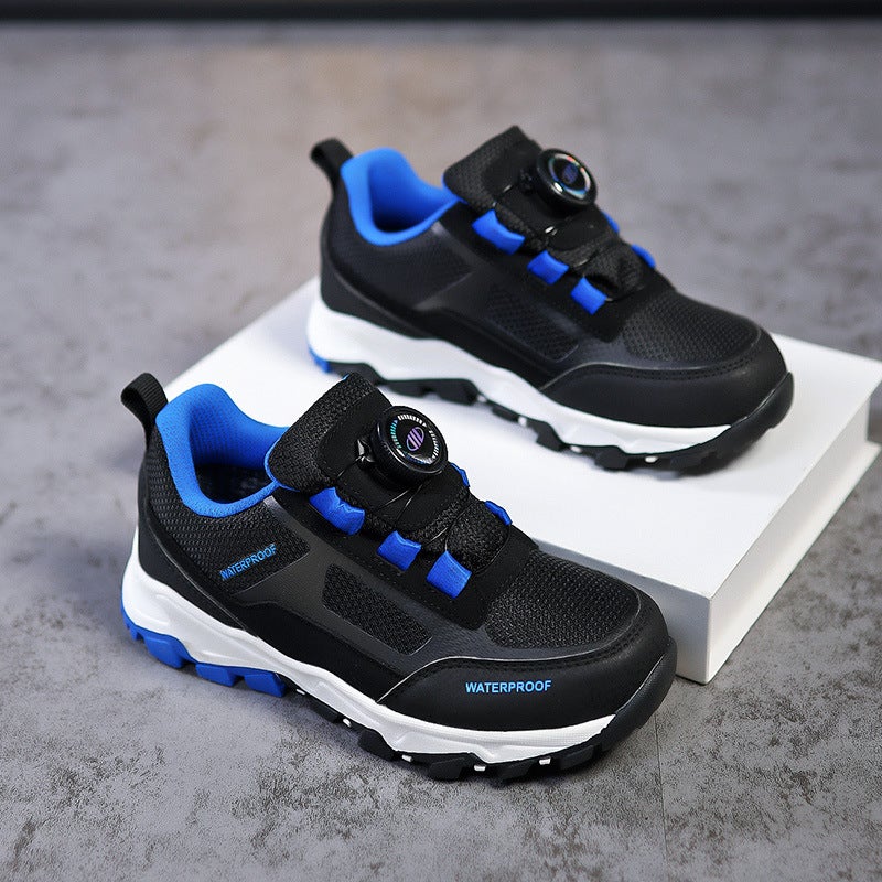 Children'S Sneaker Mesh Waterproof Non-Slip Sneaker Boys Outdoor Wading Shoes Hiking Shoes - Image 3