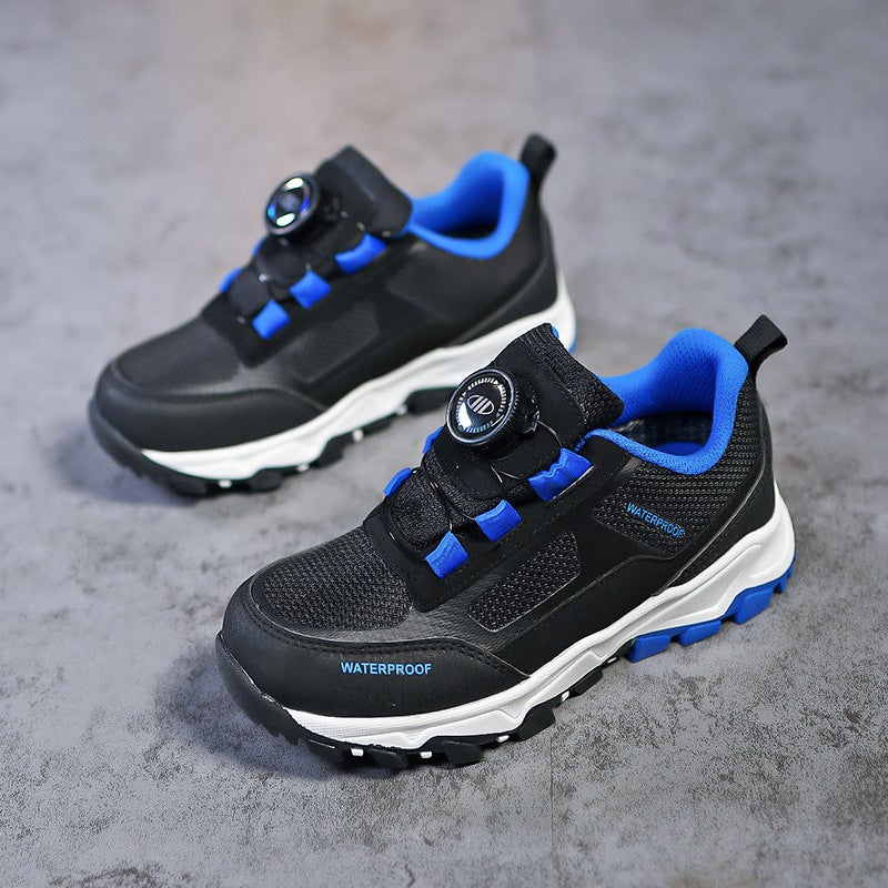 Children'S Sneaker Mesh Waterproof Non-Slip Sneaker Boys Outdoor Wading Shoes Hiking Shoes - Image 1