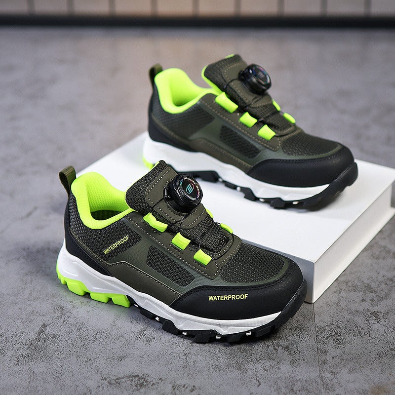 Children'S Sneaker Mesh Waterproof Non-Slip Sneaker Boys Outdoor Wading Shoes Hiking Shoes - Image 2