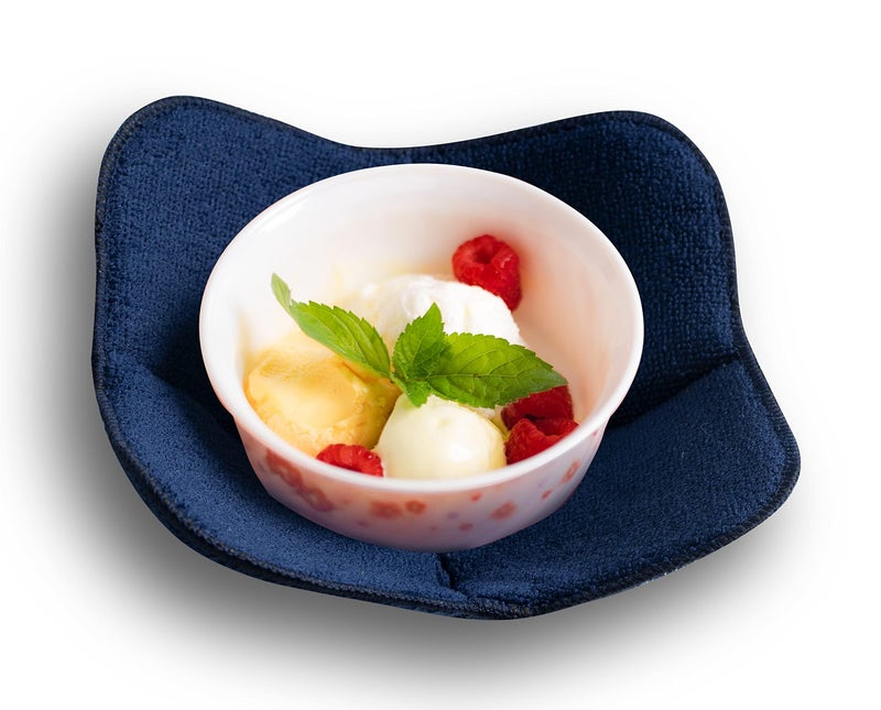 Aticca Microwave Bowl Cozy Holders for Hot Food Set of 4 Hot Pads for Bouillon Cups Multipurpose Heat Proof Plate Holder - Image 4