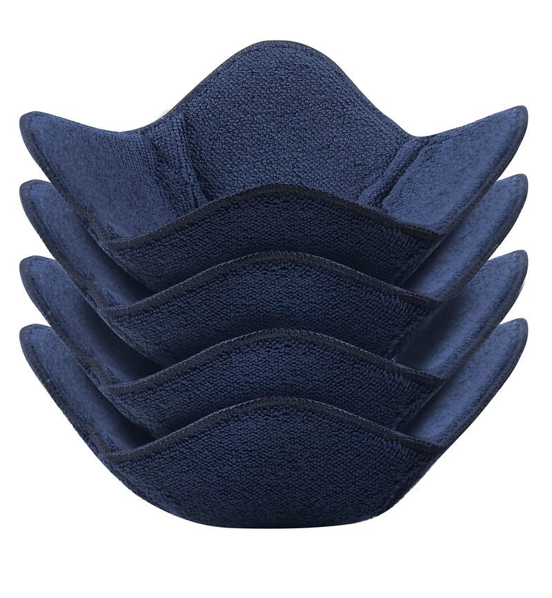 Aticca Microwave Bowl Cozy Holders for Hot Food Set of 4 Hot Pads for Bouillon Cups Multipurpose Heat Proof Plate Holder - Image 1