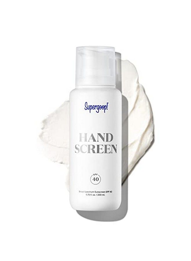 Supergoop! Handscreen Spf 40 676 Fl Oz Preventative Spf Hand Cream For Dry Cracked Hands Fastabsorbing Clean Ingredients Nongreasy Formula With Sea Buckthorn Antioxidants & Natural Oils - Image 1