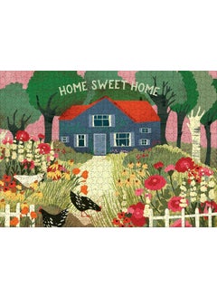 Home Sweet Home 1,000-Piece Puzzle: (Flow) for Adults Families Picture Quote Mindfulness Game Gift Jigsaw 26 3/8” x 18 7/8”  - Image 4