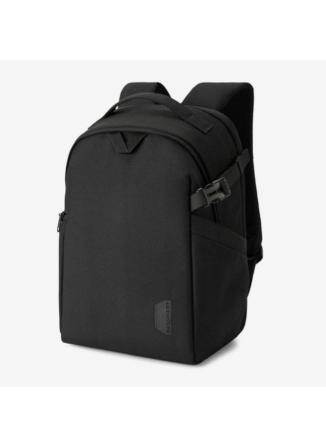 BAGSMART - BAGSMART Black Anti-Theft Waterproof Camera Case Laptop Bag - Image 1