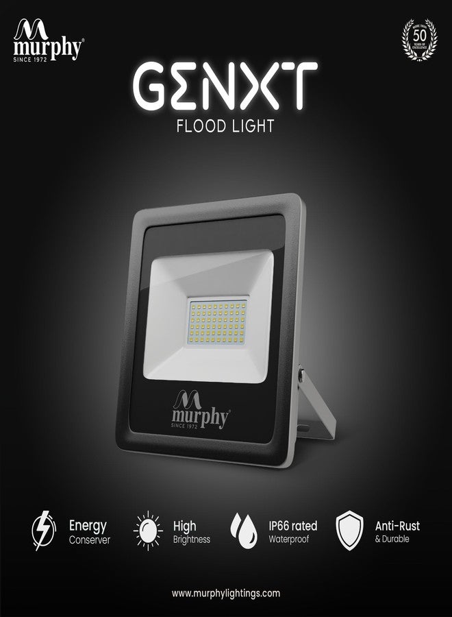 Murphy 50W Led Waterproof with Auto On/Off Day Night Light Sensor Flood Light : Pack of 2 (Aluminium, BIS Approved) - Image 3