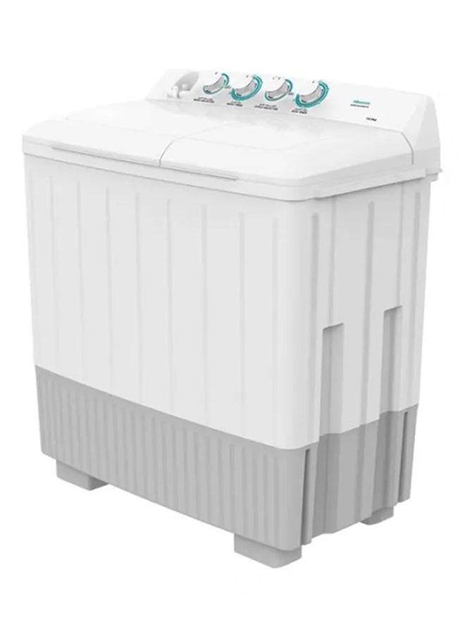 Hisense Twin Tub Washing Machine, 14 Kg, Xpb140-Sxc14 ,Min 1 Year Manufacturer 220 W XPB140-SXC14 White/Grey - Image 3