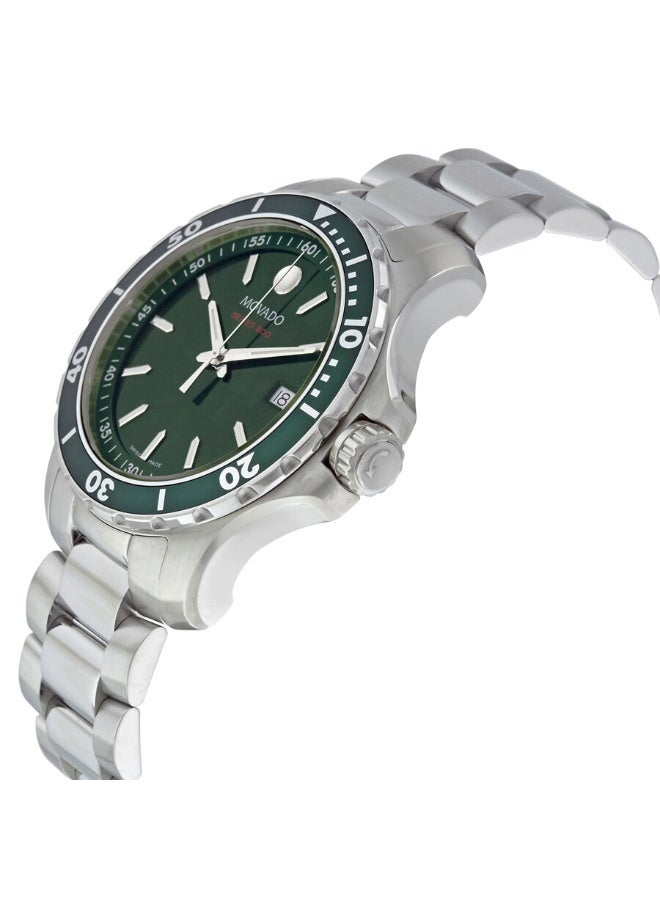MOVADO BOLD Movado Series 800 Green Dial Stainless Steel Men's Watch - Image 2