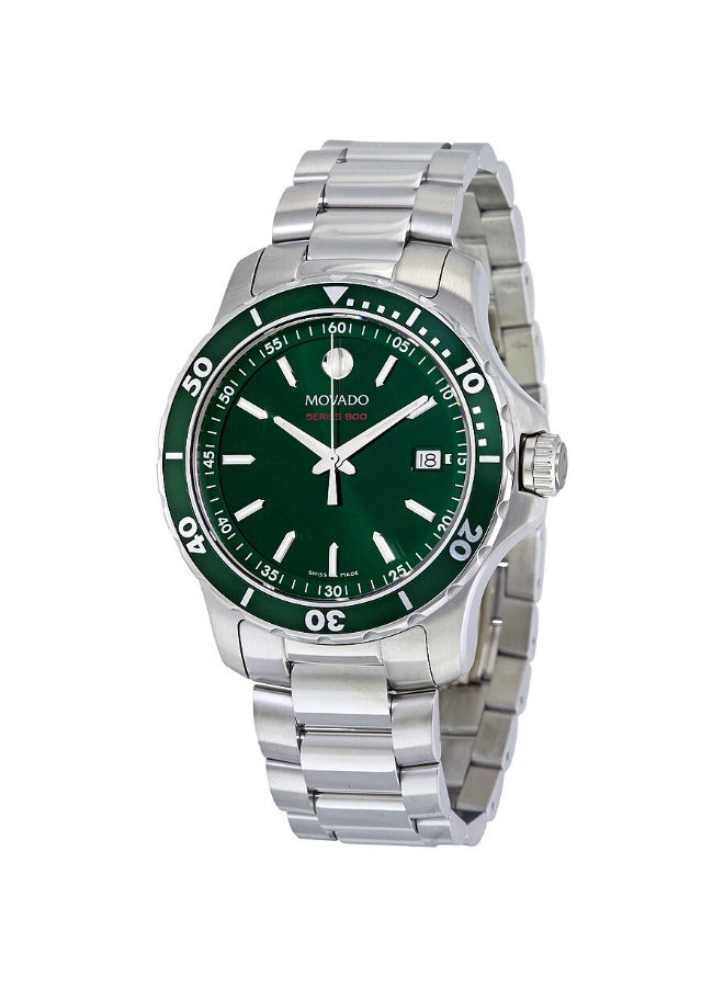 MOVADO BOLD Movado Series 800 Green Dial Stainless Steel Men's Watch - Image 1