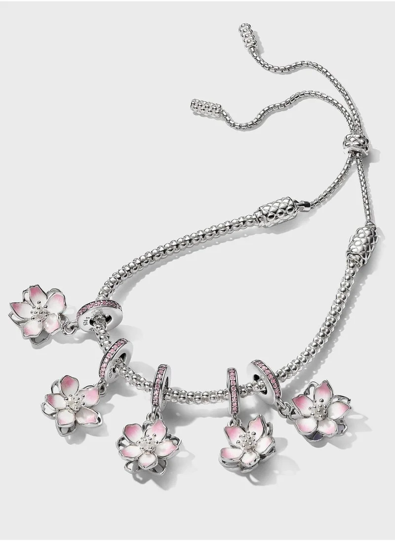 PANDORA Cherry Blossom Dangle Charm