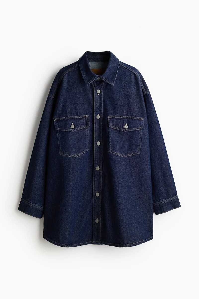 H&M Oversized denim shirt