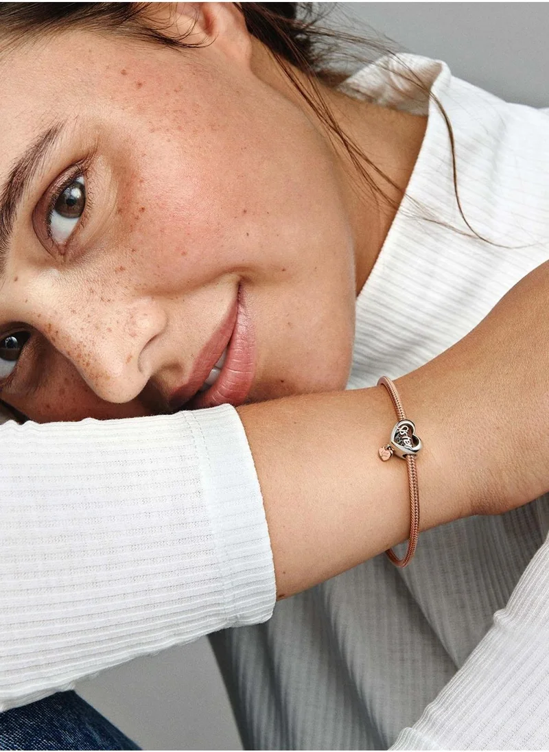 PANDORA  Love You Sister Heart Charm for Women | Best Price UAE