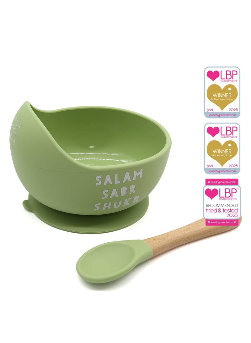ONCE UPON A DUA Lux Silicone Bowl & Spoon Set - Image 5