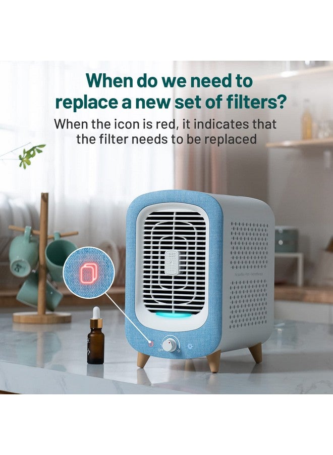Jafända Jafända Air Purifiers Replacement Filter,Exclusive for JF180 Air Purifiers,Ture HEPA 13,Air Filter For Home,Honeycomb High iodine Value Activated Carbon Filter,for PM2.5,smoke,pollen,dust,odors,VOCs  - Image 2