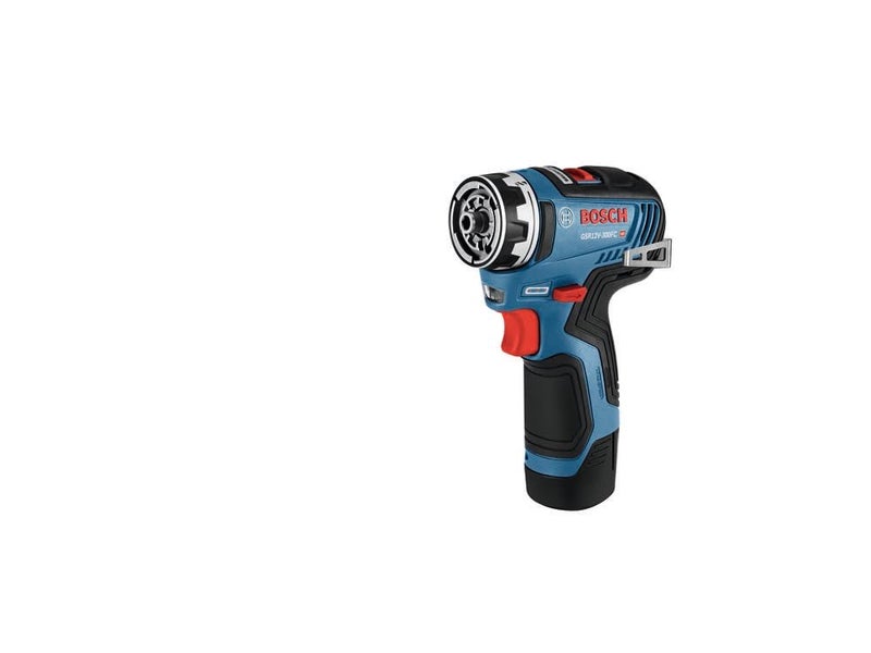 BOSCH بوش GSR12V-300FCB22 مثقاب/سائق 12 فولت ماكس مع نظام فليكس كليك® 5 في 1 مع (2) بطاريات 2.0 آه - Image 5