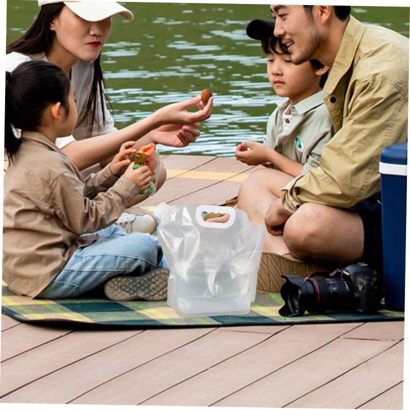 3pcs 500ml PE Drink Pouch with Versatile Spout for Outdoor Office Easy to Carry - Image 5