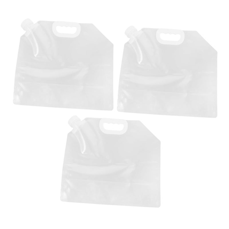 3pcs 500ml PE Drink Pouch with Versatile Spout for Outdoor Office Easy to Carry - Image 2