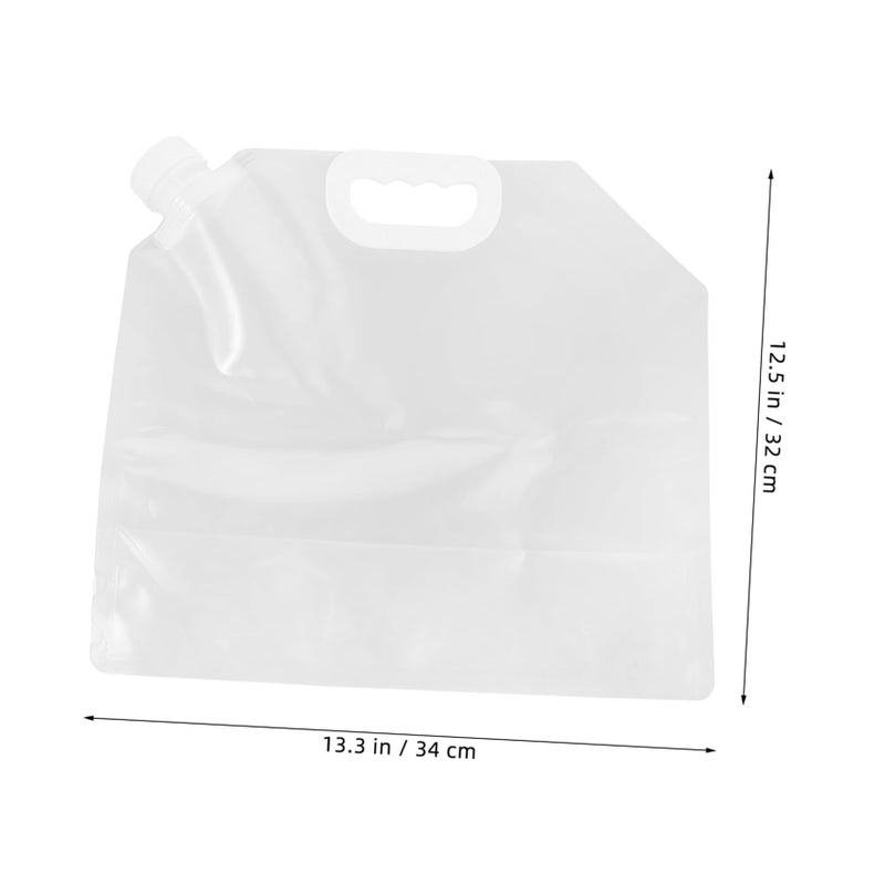 3pcs 500ml PE Drink Pouch with Versatile Spout for Outdoor Office Easy to Carry - Image 3