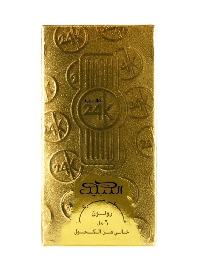 Nabeel - 2 Pieces Combo Set Nabeel Gold 24K Eau De Parfum 100 ML and Roll On 6 ML - Image 1