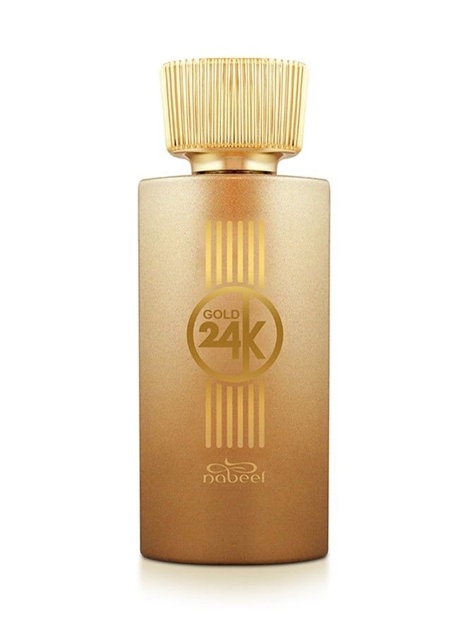 Nabeel - 2 Pieces Combo Set Nabeel Gold 24K Eau De Parfum 100 ML and Roll On 6 ML - Image 1