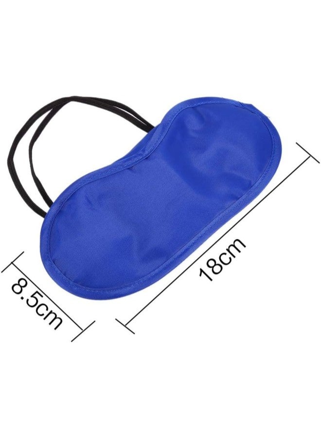 silvercnc Eye Covers Portable Breathable Travel Eye Mask Sleeping Mask u0026 Blindfold for Eyecare (Black)  - Image 4