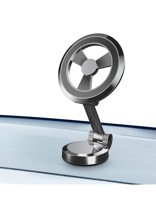 Excefore Magnetic Car Phone Holder Magnetic Phone Holder For Car Dashboard Air Vent Cell Phone Holder Compatible With Magsafe Car Mount Adjustable Phone Mount For Iphone 14 13 12 Pro Max Plus - Image 1