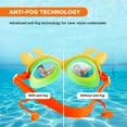 Endless EL1003 Children Swimming Goggle with Anti-Fog and UV Protection | Yellow | Attached Ear Buds and Adjustable Strap | Soft Silicone Gasket for Leak Proof | Hard Case - Image 4